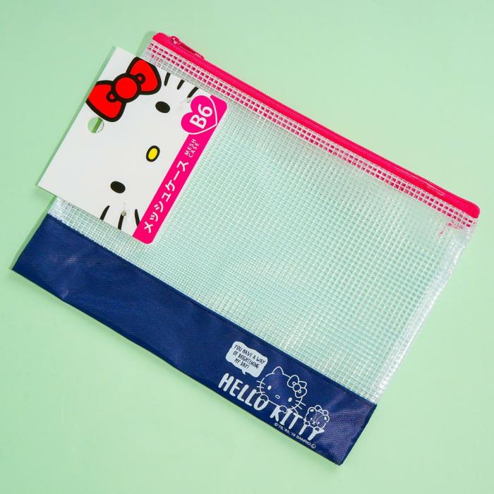 Pouches |  Hello Kitty B6 Mesh Pouch Bags Pouches