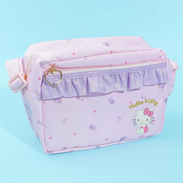 Shoulder Bags |  Hello Kitty Frill Shoulder Bag Bags Shoulder Bags