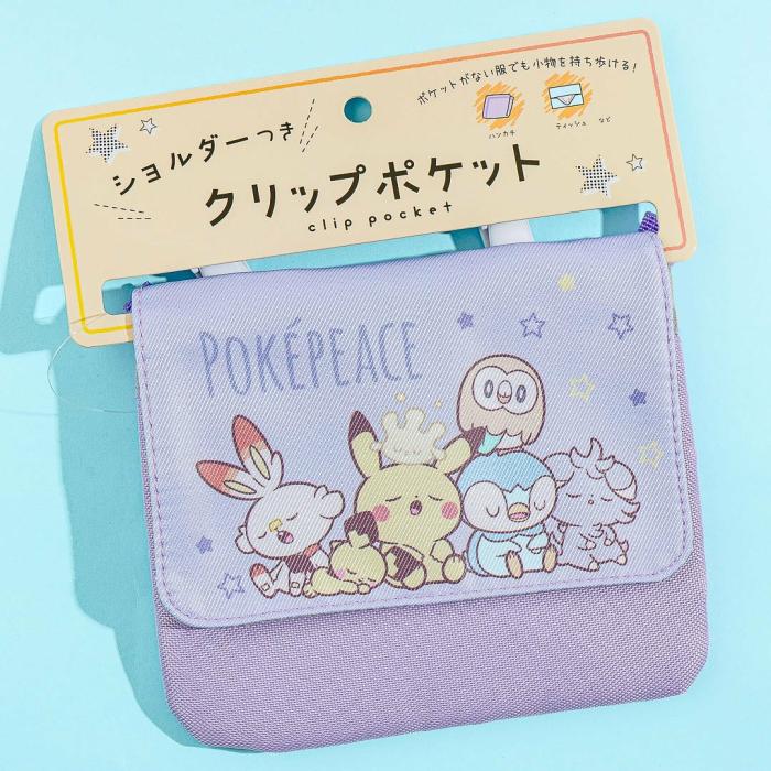 Shoulder Bags |  Pokemon Pokepeace Pocket Pouch & Sling Bag Bags Shoulder Bags