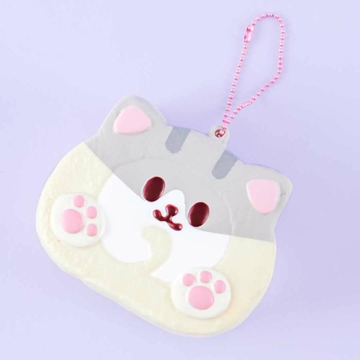 Squishies |  Nyan Nyan Roll Cake Squishy Charm – Ash Plushies & Toys Squishies