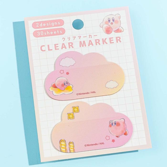 Sticky Notes |  Kirby Clear Marker Sticky Notes Stationery Sticky Notes