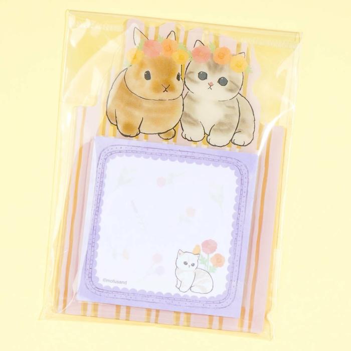 Sticky Notes |  Mofusand Flora Rabbit Sticky Notes Stationery Sticky Notes