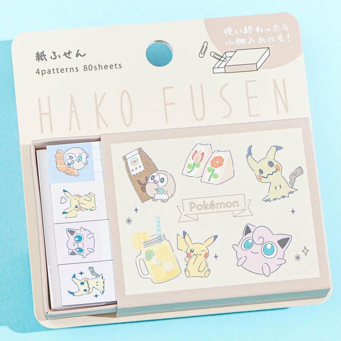 Sticky Notes |  Pokemon Matchbox Hako Fusen Sticky Notes Stationery Sticky Notes