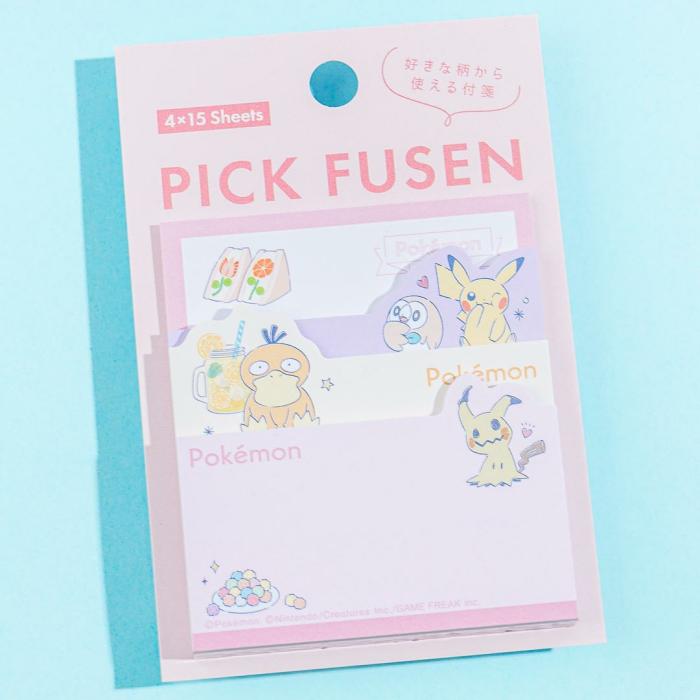 Sticky Notes |  Pokemon  Pastel Pick Fusen Sticky Notes Stationery Sticky Notes