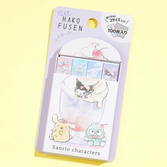 Sticky Notes |  Sanrio Characters Hako Fusen Sticky Notes Stationery Sticky Notes