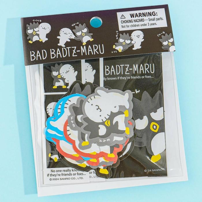 Tapes & Stickers |  Bad Badtz-Maru The Usual Two Sticker Pack Stationery Tapes & Stickers