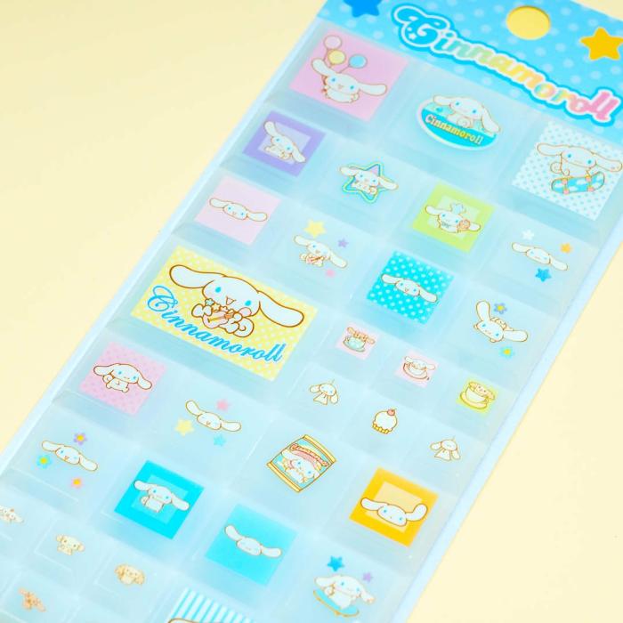 Tapes & Stickers |  Cinnamoroll Y2K Tile Stickers Stationery Tapes & Stickers