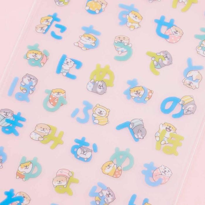 Tapes & Stickers |  Moji Collection Hiragana Stickers – Baby Whip Korobanban Stationery Tapes & Stickers