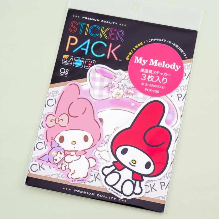 Tapes & Stickers |  My Melody Vinyl Die-Cut Sticker Pack Stationery Tapes & Stickers