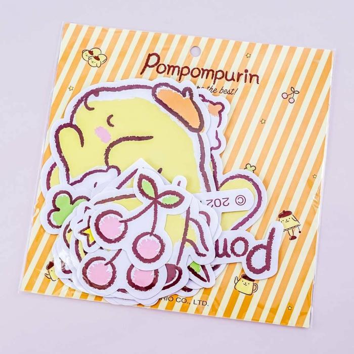 Tapes & Stickers |  Pompompurin Dreaming Sticker Set Stationery Tapes & Stickers