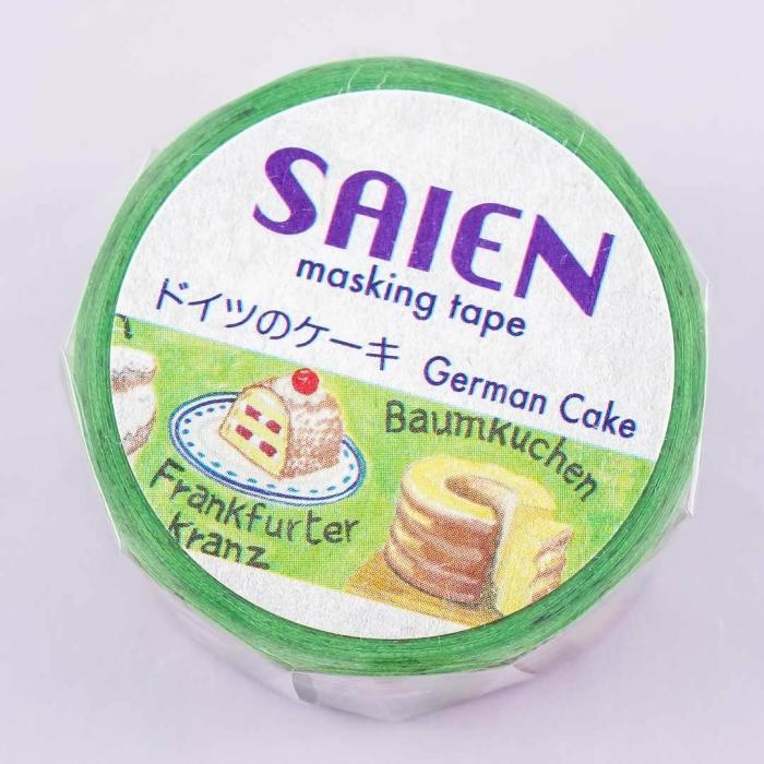 Tapes & Stickers |  Saien Masking Tape – German Cake Stationery Tapes & Stickers