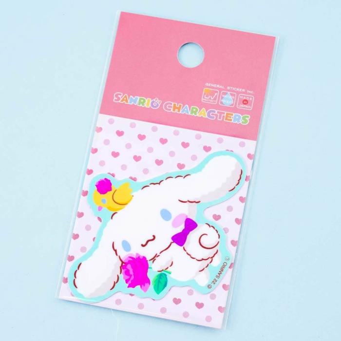 Tapes & Stickers |  Sanrio Characters Die Cut Sticker – Flower Cinnamoroll Stationery Tapes & Stickers