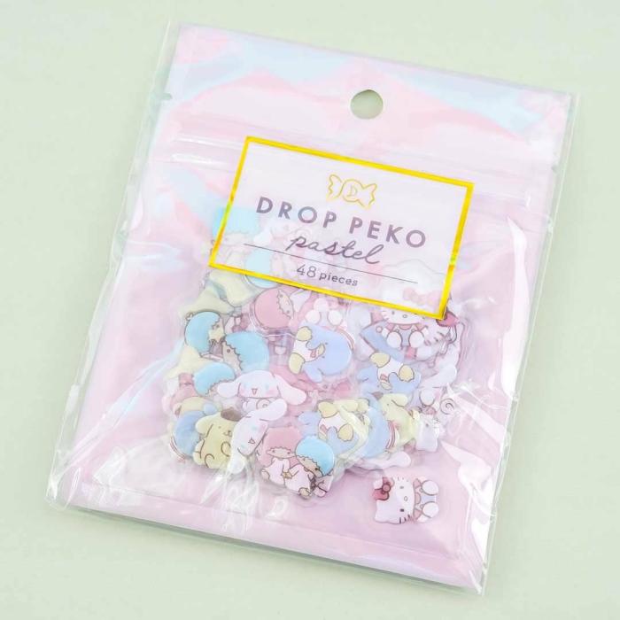 Tapes & Stickers |  Sanrio Characters Drop Peko Pastel Sticker Flakes Stationery Tapes & Stickers