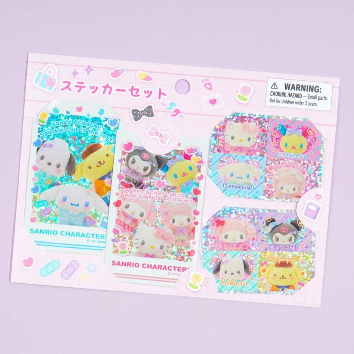 Tapes & Stickers |  Sanrio Characters Sparkle Club Sticker Set Stationery Tapes & Stickers