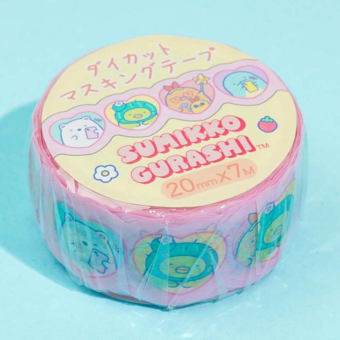 Tapes & Stickers |  Sumikko Gurashi Pink Heart Masking Tape Stationery Tapes & Stickers