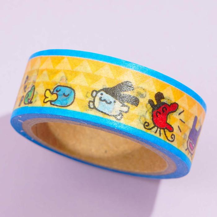 Tapes & Stickers |  Tamagotchi Running Friends Masking Tape Stationery Tapes & Stickers