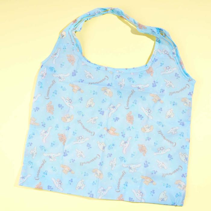 Tote Bags |  Cinnamoroll & Friends Blue Flower Harvest Eco Bag Bags Tote Bags