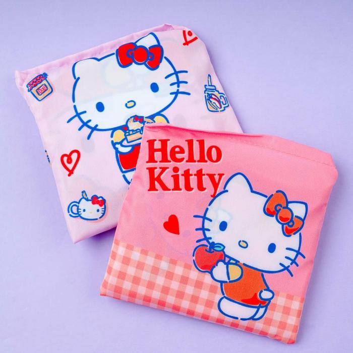 Tote Bags |  Hello Kitty Apples & Hearts Eco Bag Bags Tote Bags