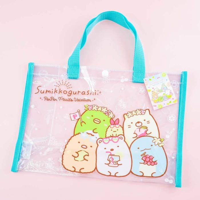 Tote Bags |  Sumikko Gurashi Fruits Vacation Tote Bag Bags Tote Bags