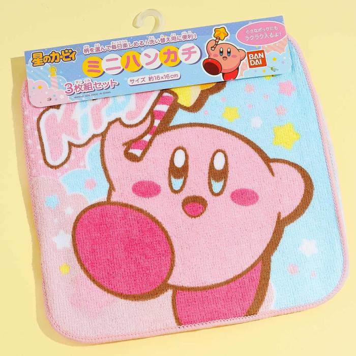 Travel |  Kirby Of The Stars Mini Towel Set Accessories Travel