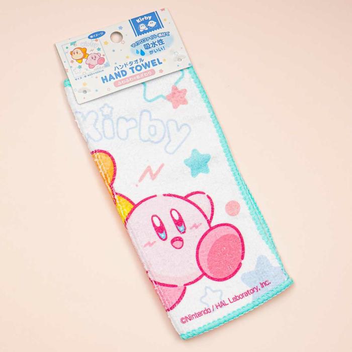 Travel |  Kirby X Waddle Dee Starry Hand Towel Accessories Travel