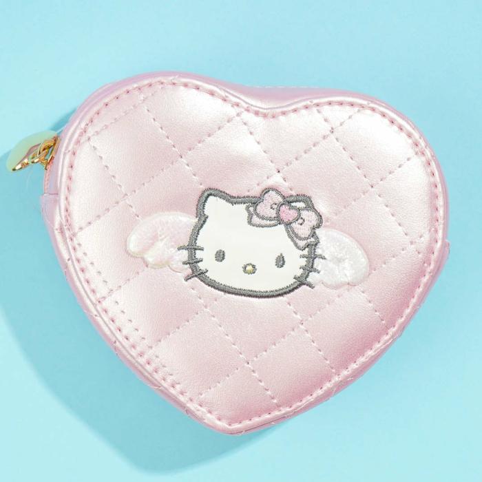 Wallets & Purses |  Hello Kitty Angel Quilted Coin Purse Accessories Wallets & Purses