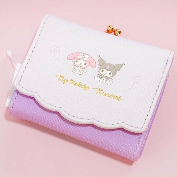 Wallets & Purses |  My Melody & Kuromi Flowery Trifold Wallet Accessories Wallets & Purses