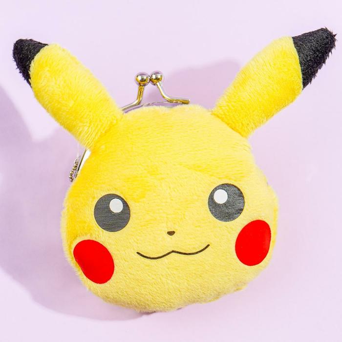 Wallets & Purses |  Pokemon Fluffy Pikachu Coin Purse Accessories Wallets & Purses