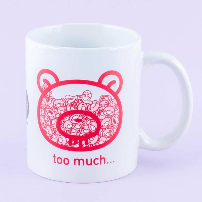 Drinkware |  Gloomy Bear Too Much Mug Drinkware Drinkware