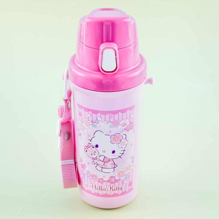 Drinkware |  Hello Kitty Sakura Blooms One-Push Water Bottle Drinkware Drinkware