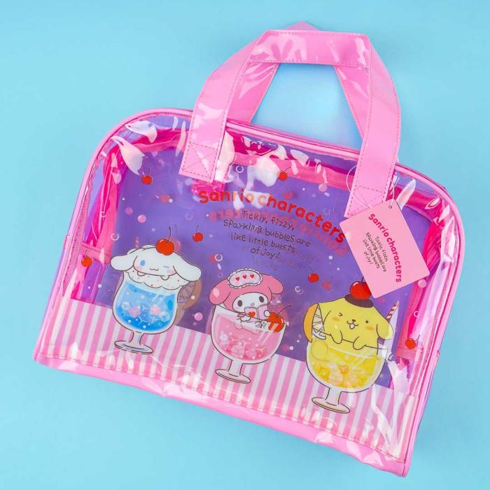 Handbags |  Sanrio Characters Cream Soda Clear Vinyl Boston Bag Bags Handbags