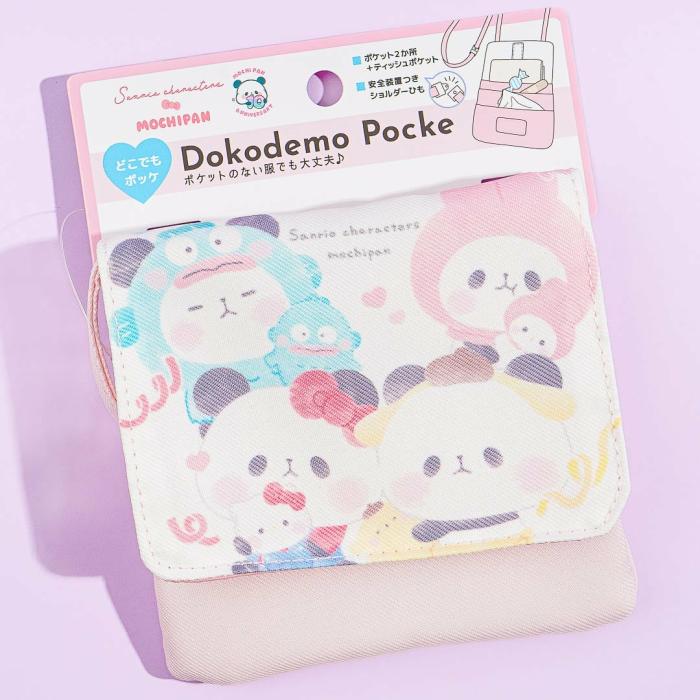 Shoulder Bags |  Sanrio Characters X Mochi Mochi Panda Pocket Pouch & Sling Bag