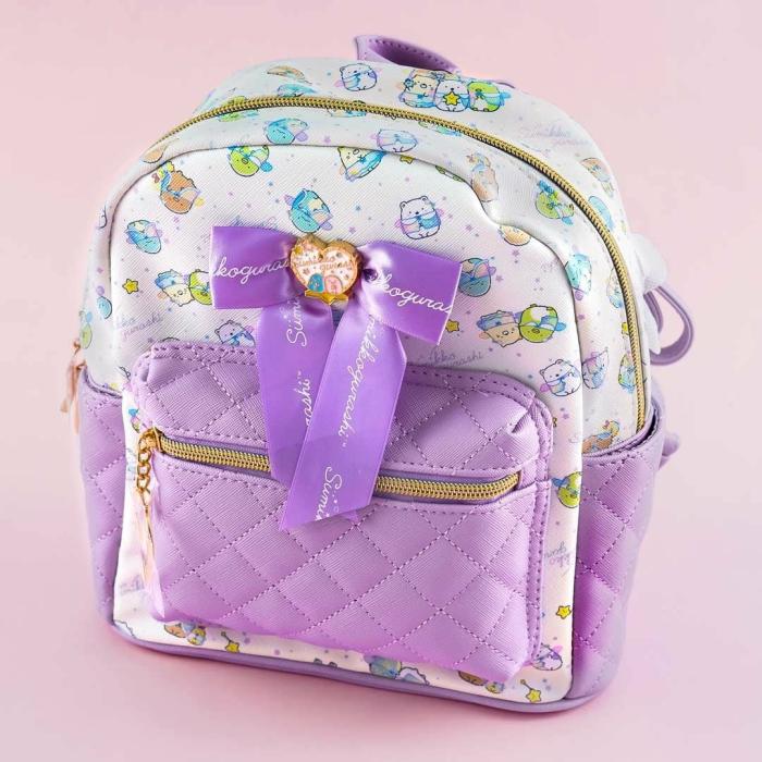 Backpacks |  Sumikko Gurashi Night Fairies Mini Backpack – Purple Backpacks Backpacks